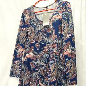 ToLever Floral Midi dress-Large